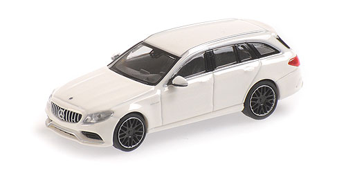 MERCEDES-AMG C 63 T-MODELL (S205) – 2019 – WHITE 1:87 model