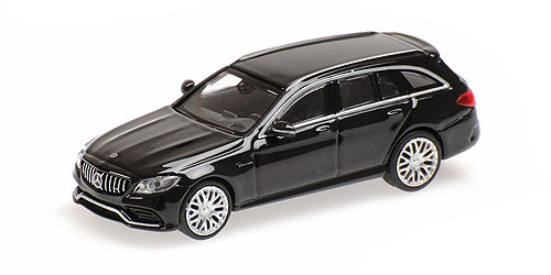 MERCEDES-AMG C 63 T-MODELL (S205) – 2019 – BLACK METALLIC 1:87 model