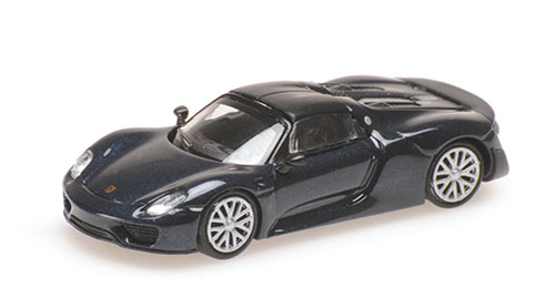 PORSCHE 918 SPYDER – 2015 – BLUE 1:87 model
