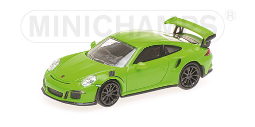 PORSCHE 911 GT3 RS – 2013 – GREEN 1:87 model