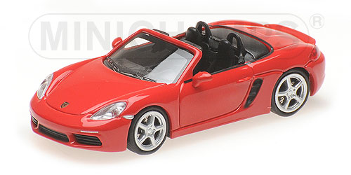 PORSCHE 718 BOXSTER – 2016 – RED 1:87 model