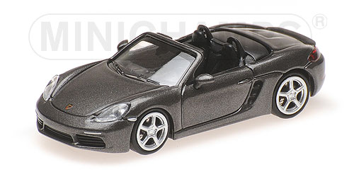 PORSCHE 718 BOXSTER – 2016 – GREY 1:87 model