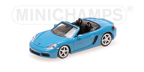 PORSCHE 718 BOXSTER – 2016 – TURQUOISE/BLUE 1:87 model