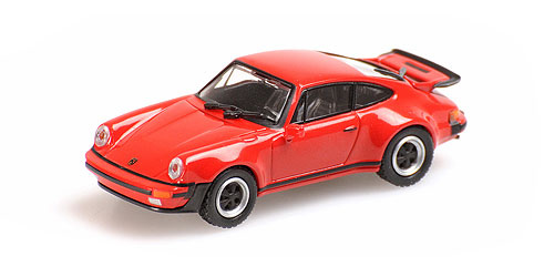 PORSCHE 911 TURBO – 1977 – RED 1:87 model