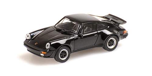 PORSCHE 911 TURBO – 1977 – BLACK 1:87 model