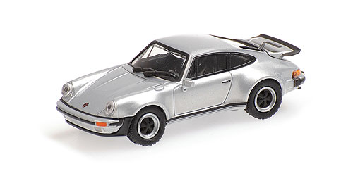 PORSCHE 911 TURBO – 1977 – SILVER 1:87 model