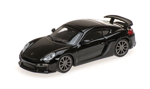 PORSCHE CAYMAN GT4 – 2016 – BLACK 1:87 model