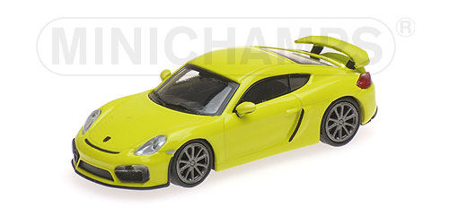 PORSCHE CAYMAN GT4 – 2016 – GREEN 1:87 model