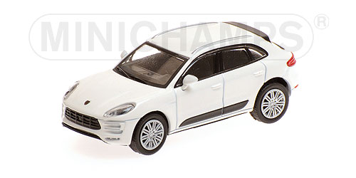 PORSCHE MACAN TURBO – 2013 – WHITE 1:87 model