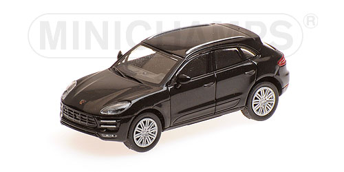 PORSCHE MACAN TURBO – 2013 – BLACK 1:87 model