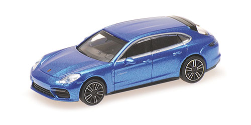 PORSCHE PANAMERA SPORT TURISMO TURBO S – 2017 – BLUE METALLIC 1:87 model