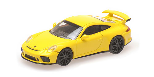PORSCHE 911 GT3 – 2017 – YELLOW 1:87 model