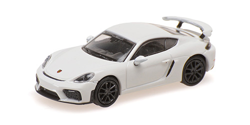 PORSCHE 718 CAYMAN GT4 (981) – 2019 – WHITE 1:87 model
