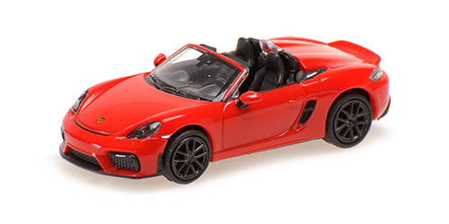 PORSCHE 718 SPYDER (981) – 2019 – RED 1:87 model