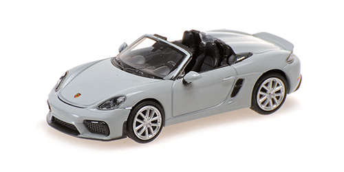 PORSCHE 718 SPYDER (981) – 2019 – GREY 1:87 model