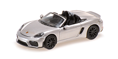 PORSCHE 718 SPYDER (981) – 2019 – SILVER METALLIC 1:87 model