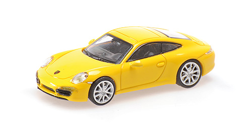 PORSCHE 911 – 2011 – YELLOW 1:87 model