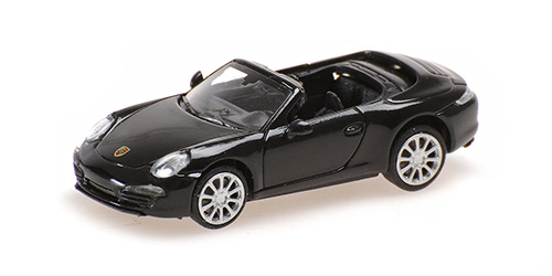 PORSCHE 911 CABRIOLET – 2013 – BLACK 1:87 model