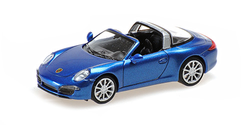 PORSCHE 911 TARGA – 2014 – BLUE 1:87 model