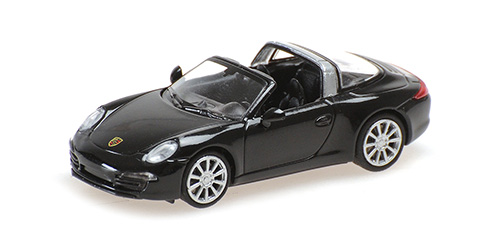 PORSCHE 911 TARGA – 2014 – BLACK 1:87 model