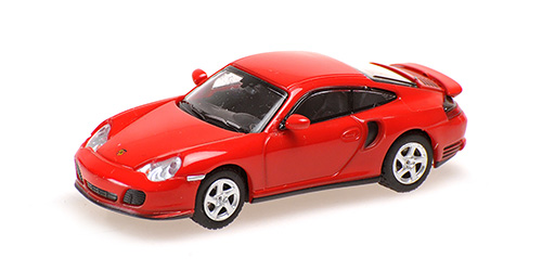 PORSCHE 911 TURBO – 2000 – RED 1:87 model