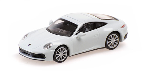PORSCHE 911 (992) – CARRERA 4S – 2019 – WHITE 1:87 model