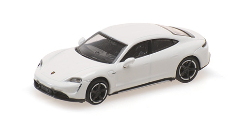PORSCHE TAYCAN TURBO S – 2019 – WHITE 1:87 model