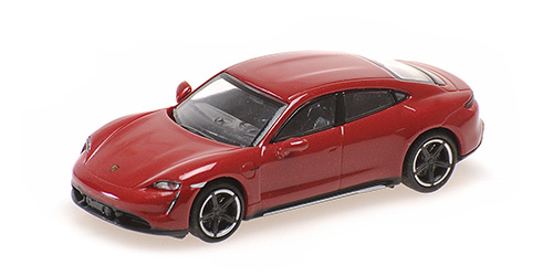 PORSCHE TAYCAN TURBO S – 2019 – RED 1:87 model