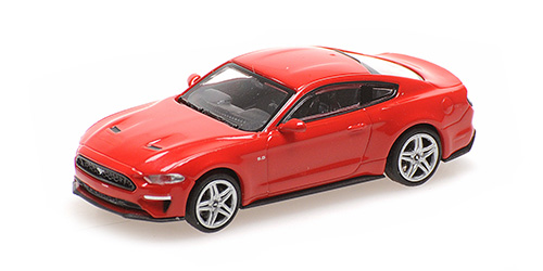 FORD MUSTANG – 2018 – RED 1:87 model