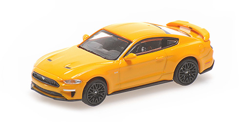 FORD MUSTANG – 2018 – ORANGE METALLIC 1:87 model