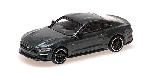 FORD MUSTANG – 2018 – DARK GREEN METALLIC 1:87 model