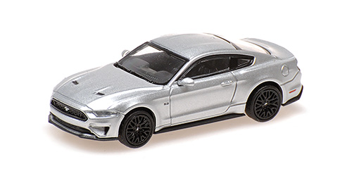 FORD MUSTANG – 2018 – SILVER 1:87 model