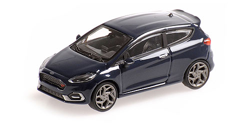 FORD FIESTA ST – 2018 – DARK BLUE 1:87 model