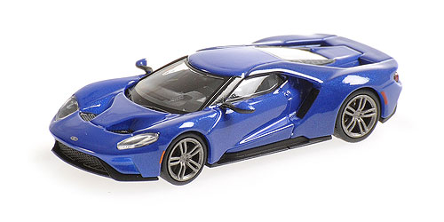 FORD GT – 2018 – BLUE METALLIC 1:87 model