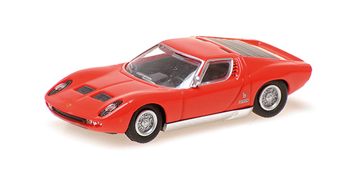 LAMBORGHINI MIURA – 1966 – RED 1:87 model