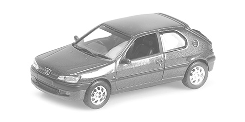 PEUGEOT 306 2-DOOR – 1998 – RED 1:87 model
