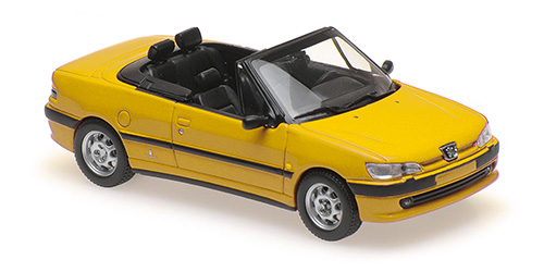 PEUGEOT 306 CABRIOLET – 1998 – YELLOW 1:87 model