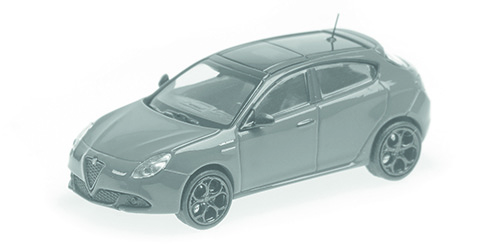 ALFA ROMEO GULIETTA VELOCE – 2017 – BLUE METALLIC 1:87 model