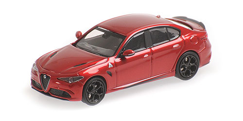 ALFA ROMEO GIULIA QUADRIFOGLIO – 2017 – RED METALLIC 1:87 model