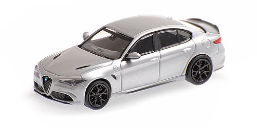 ALFA ROMEO GIULIA QUADRIFOGLIO – 2017 – SILVER METALLIC 1:87 model