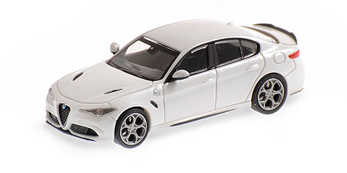 ALFA ROMEO GIULIA QUADRIFOGLIO – 2017 – WHITE METALLIC 1:87 model