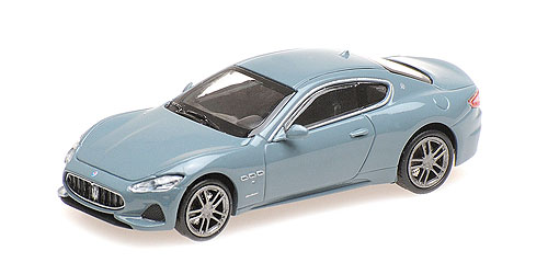 MASERATI GRANTURISMO – 2018 – BLUE METALLIC 1:87 model