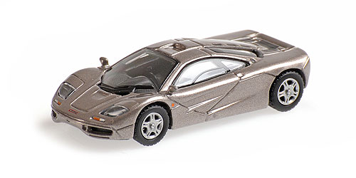MCLAREN F1 ROADCAR – GREY METALLIC 1:87 model