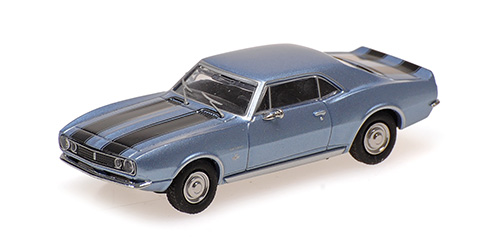 CHEVROLET CAMARO – 1967 – BLUE METALLIC 1:87 model