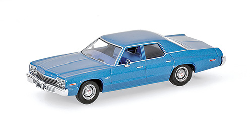 DODGE MONACO – 1974 – BLUE METALLIC 1:87 model
