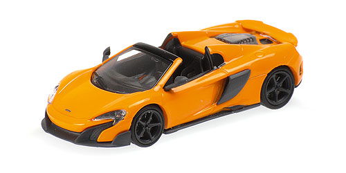 MCLAREN 675LT SPIDER – ORANGE 1:87 model
