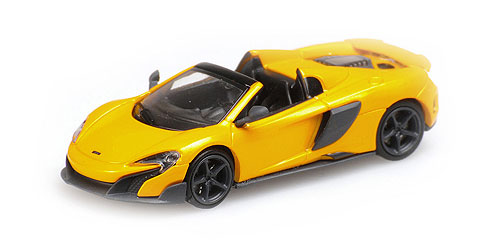 MCLAREN 675LT SPIDER – YELLOW 1:87 model