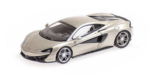 MCLAREN 570S – SILVER 1:87 model