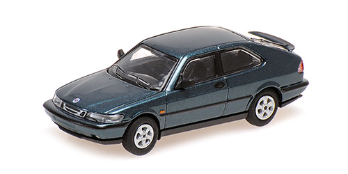 SAAB 900 COUPE – 1995 – GREEN METALLIC 1:87 model