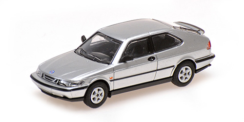 SAAB 900 COUPE – 1995 – SILVER METALLIC 1:87 model